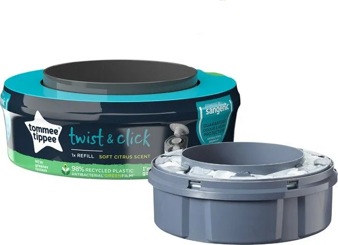 קסטת מילוי לפחי חיתולים Twist and Click – מבית Tommee Tippee