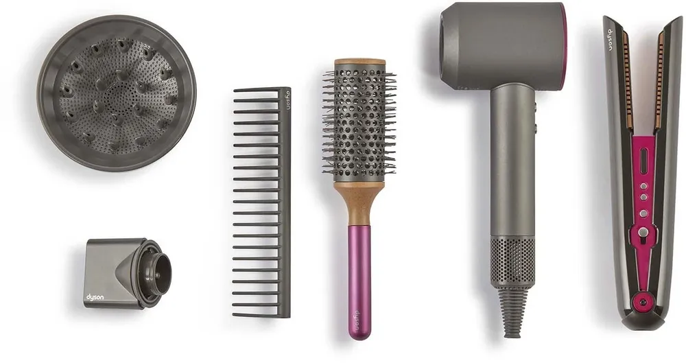 סט צעצוע לעיצוב והחלקת השיער Dyson Deluxe לגילאי 3+ מבית Casdon