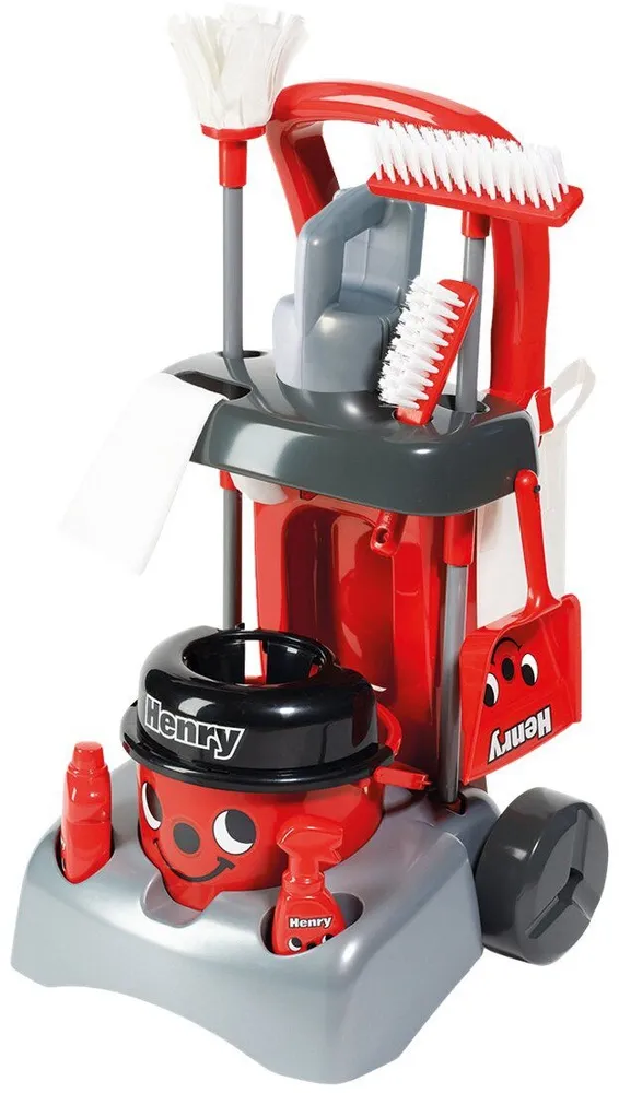 עגלת ניקיון מפוארת של Henry מבית Casdon