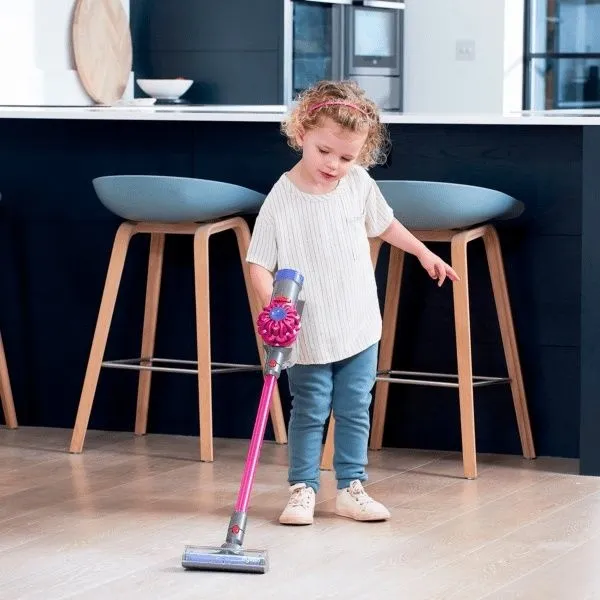 שואב אבק לילדים Dyson ורוד מבית Casdon
