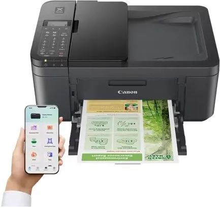 מדפסת הזרקת דיו צבעונית אלחוטית Canon Pixma TR4755i BK