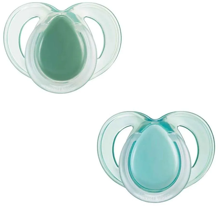 זוג מוצצים 18-36 חודשים Tommee Tippee Nature Night Time
