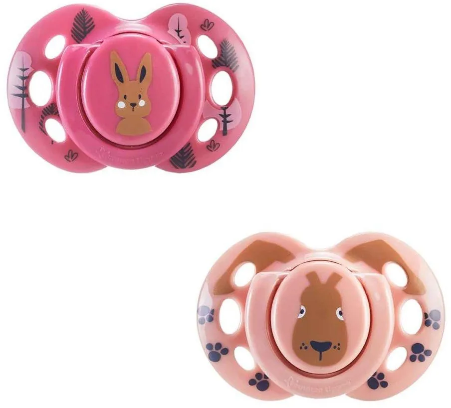זוג מוצצים 18-36 חודשים Tommee Tippee Fun Friends