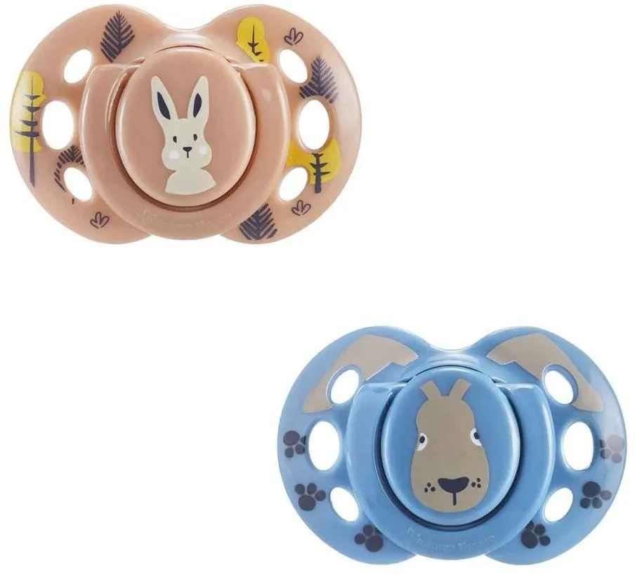 זוג מוצצים 18-36 חודשים Tommee Tippee Fun Friends