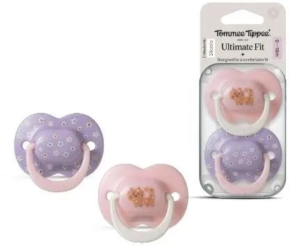 זוג מוצצים 6-18 חודשים Tommee Tippee Ultimate Fit