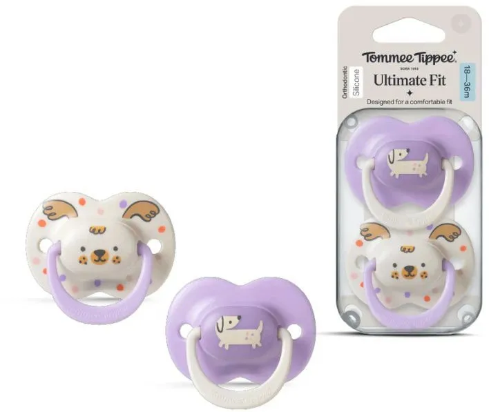 זוג מוצצים 18-36 חודשים Tommee Tippee Ultimate Fit