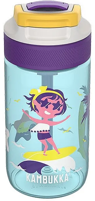 בקבוק שתיה ילדים 400 מ"ל Lagoon Surf Girl – מבית Kambukka