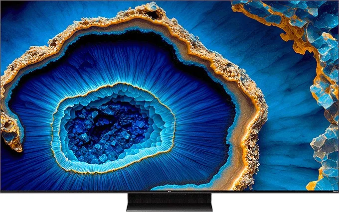 טלויזיה חכמה TCL 55C755 QLED-Mini 55" UHD 4K 144Hz