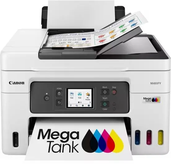 מדפסת הזרקת דיו צבעונית אלחוטית Canon MAXIFY GX4040