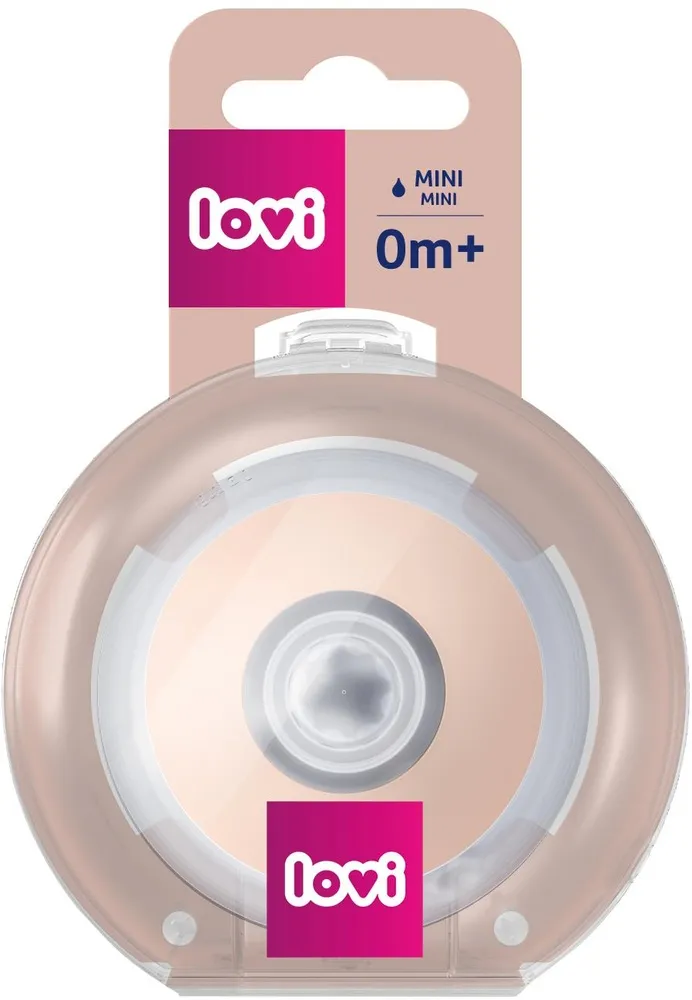 פטמת Mammafeel לבקבוק האכלה זרימה איטית מאוד – שלב 0+ – מבית Lovi