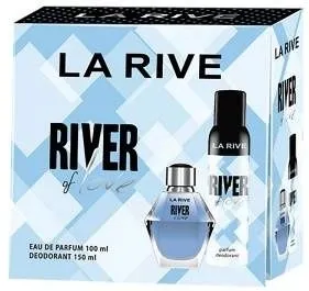 סט לאישה La Rive River Of Love E.D.P 100 ml + 150 ml בושם;דאודורנט