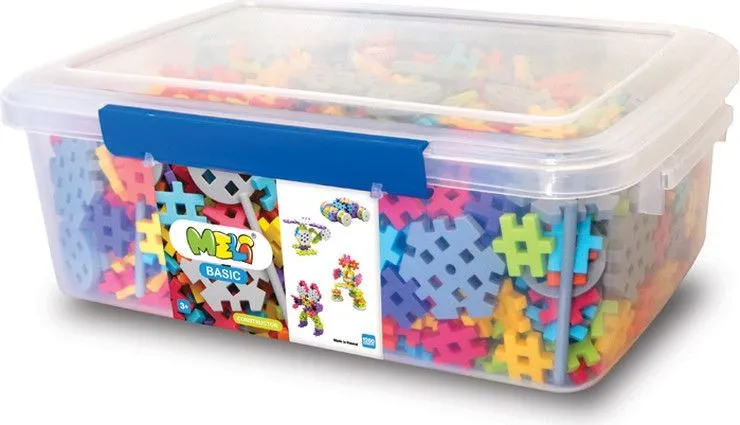 מלי בייסיק ערכת גנים קונסטרקטור 1200 חלקים – מבית Meli