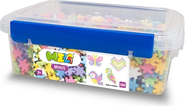 מלי מיני פסטל ערכות גנים 1400 חלקים – מבית Meli