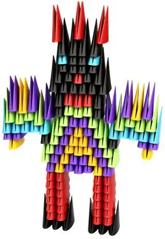 ערכת אוריגמי משולשים 500 חלקים Gami – צבעי בסיס