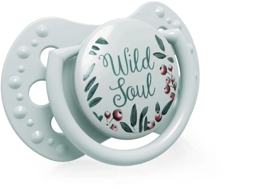 זוג מוצצי סיליקון מהדורת Wild Nature מבית Lovi – כחול (0-3 חודשים)