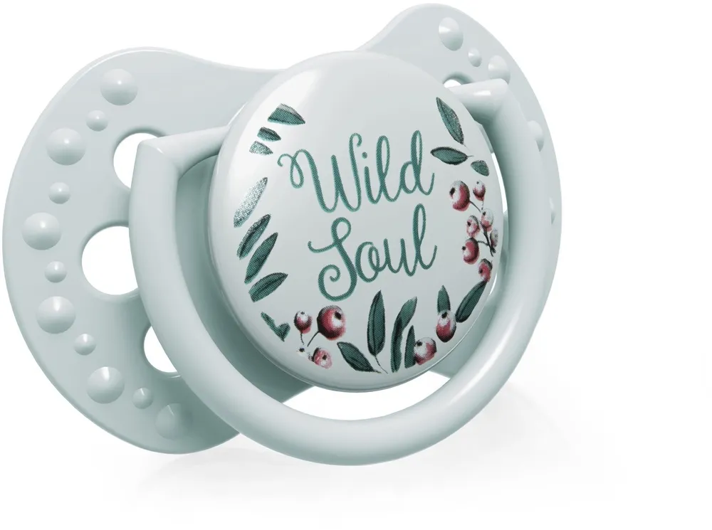 זוג מוצצי סיליקון מהדורת Wild Nature מבית Lovi – כחול (3-6 חודשים)