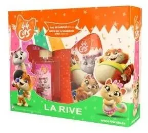 סט לאישה La Rive Cat E.D.P בושם א.ד.פ + שמפו 250 מ"ל + ג'ל רחצה 250 מ"ל