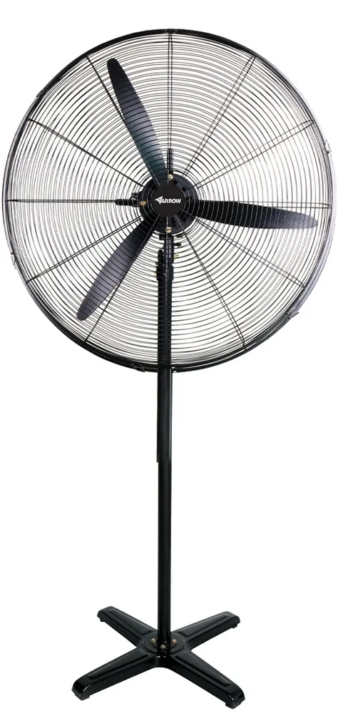 מאוורר עמוד Arrow 600304-002 26" 170W בצבע שחור