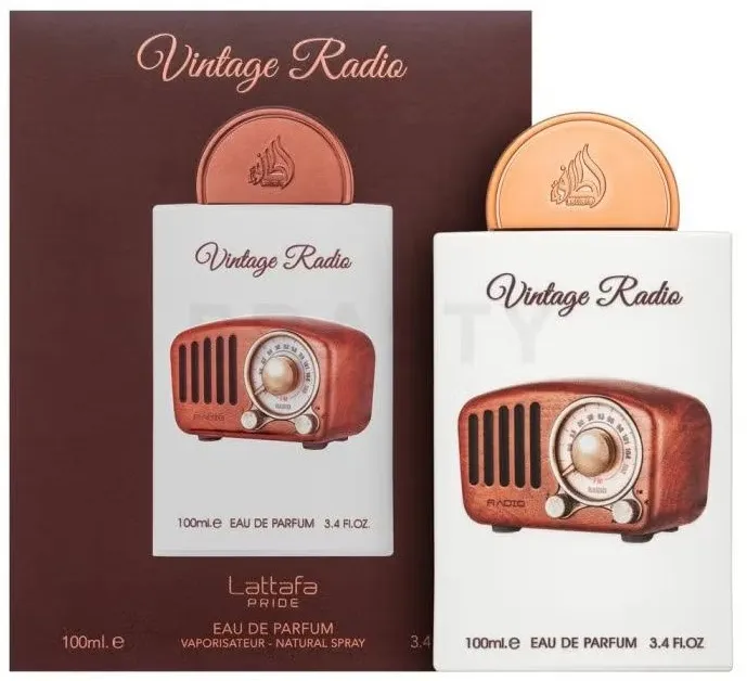 בושם יוניסקס Lattafa Pride Vintage Radio E.D.P 100 ml