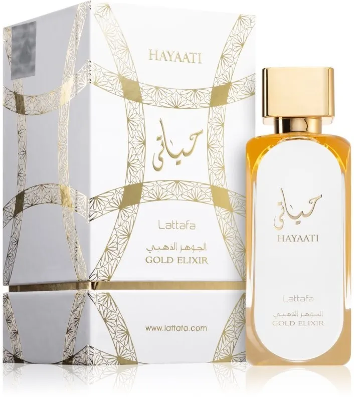 בושם לאישה Al Haramain Lattafa hayati GOLD ELIXIR E.D.P 100ml