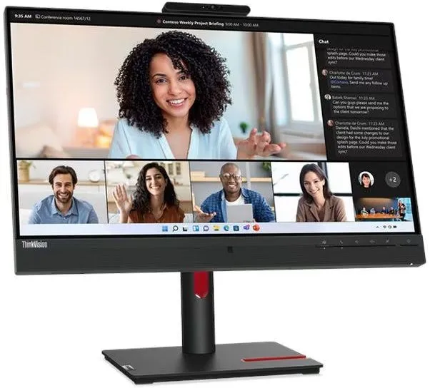 מסך מחשב Lenovo ThinkVision T24mv-30 63D7UAT3IS 23.8 Full HD