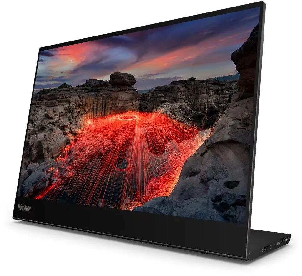 מסך מחשב עם מסך מגע Lenovo ThinkVision M14t Gen 2 63FDUAT6WL 14