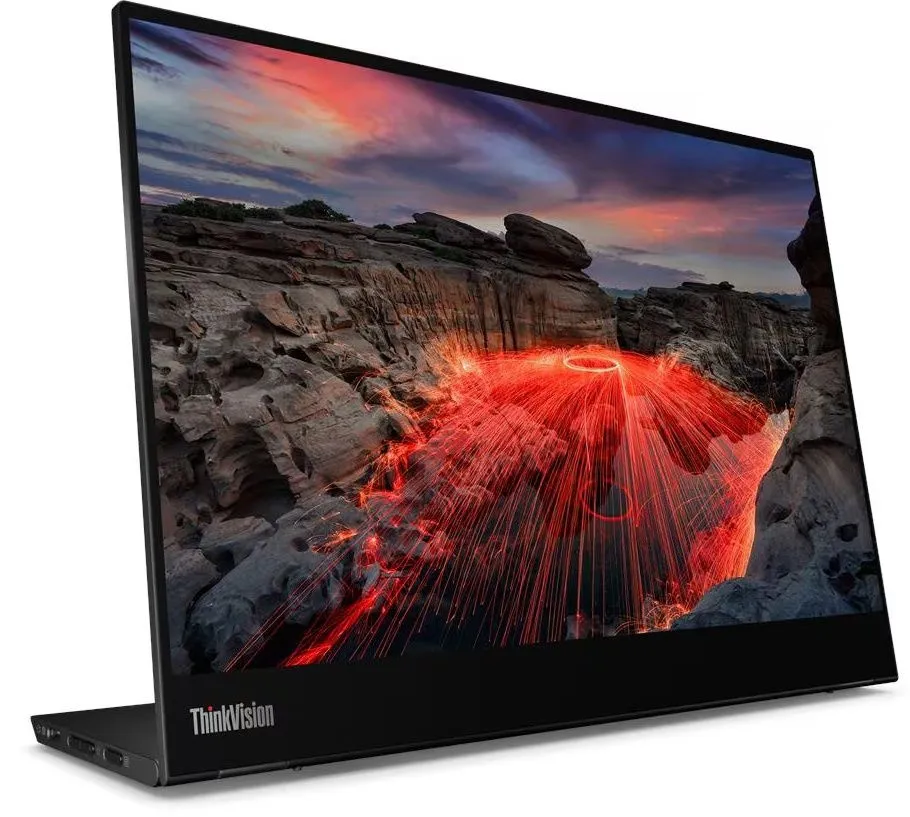 מסך מחשב עם מסך מגע Lenovo ThinkVision M14t Gen 2 63FDUAT6WL 14