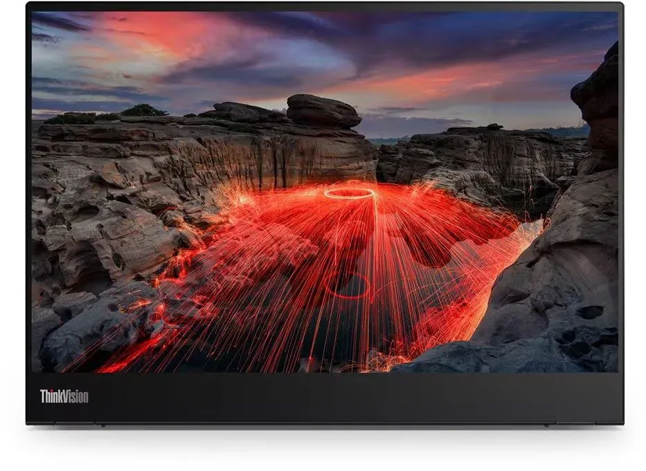 מסך מחשב עם מסך מגע Lenovo ThinkVision M14t Gen 2 63FDUAT6WL 14