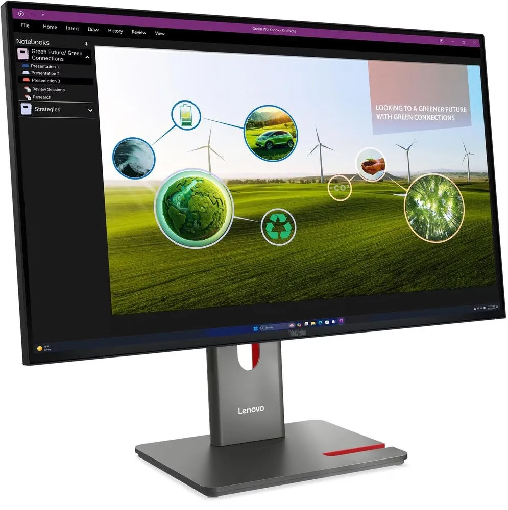 מסך מחשב Lenovo ThinkVision P27Q-40 64A7GAT6IS 27 QHD
