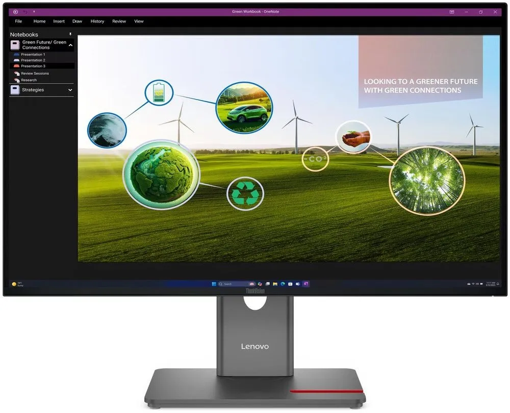 מסך מחשב Lenovo ThinkVision P27Q-40 64A7GAT6IS 27 QHD