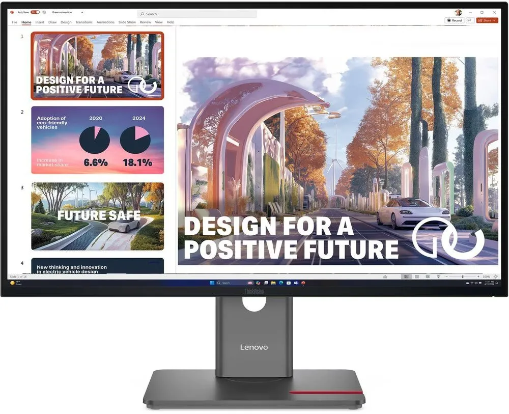 מסך מחשב Lenovo ThinkVision P27QD-40 64B3GAT2IS 27 QHD