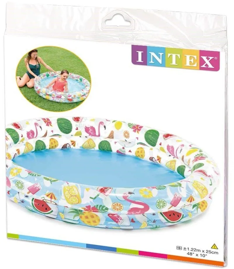 בריכת פירות מתנפחת לפעוטות 122X25 ס"מ Intex דגם: 59421