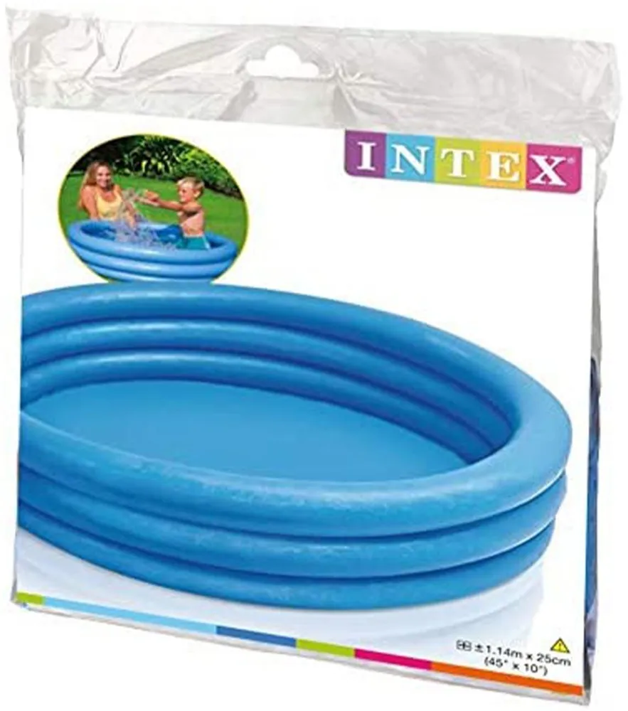 בריכת שחייה 3 טבעות 114X25 ס"מ Intex דגם: 59416