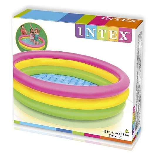 בריכת תינוקות צבעונית 147X33 ס"מ Intex דגם: 57422