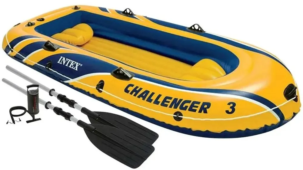 סירת CHALLENGER 3 כולל משוטים ומשאבה Intex דגם: 68370