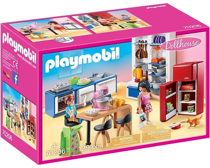 מטבח משפחתי Playmobil 70206