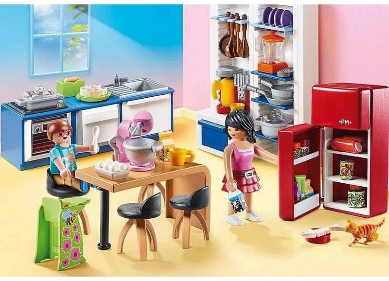 מטבח משפחתי Playmobil 70206