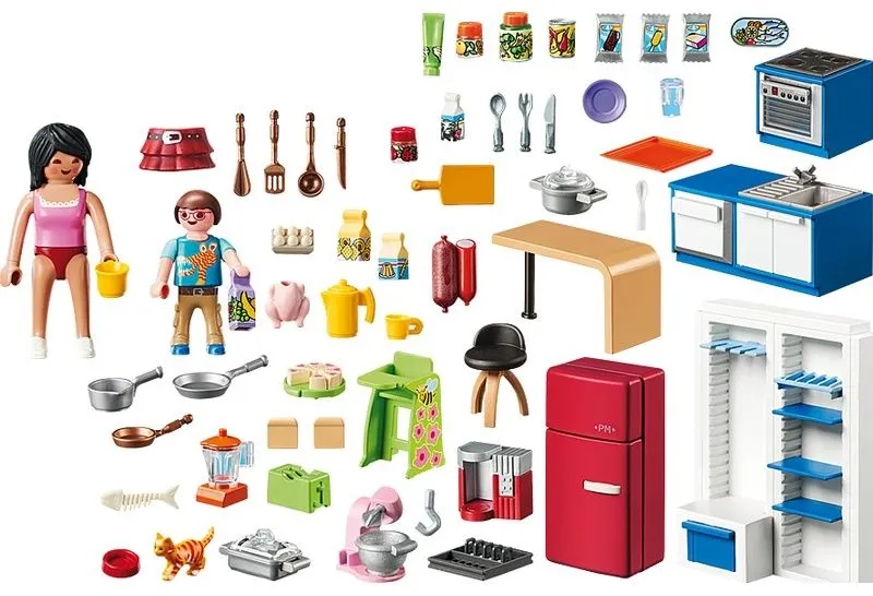 מטבח משפחתי Playmobil 70206