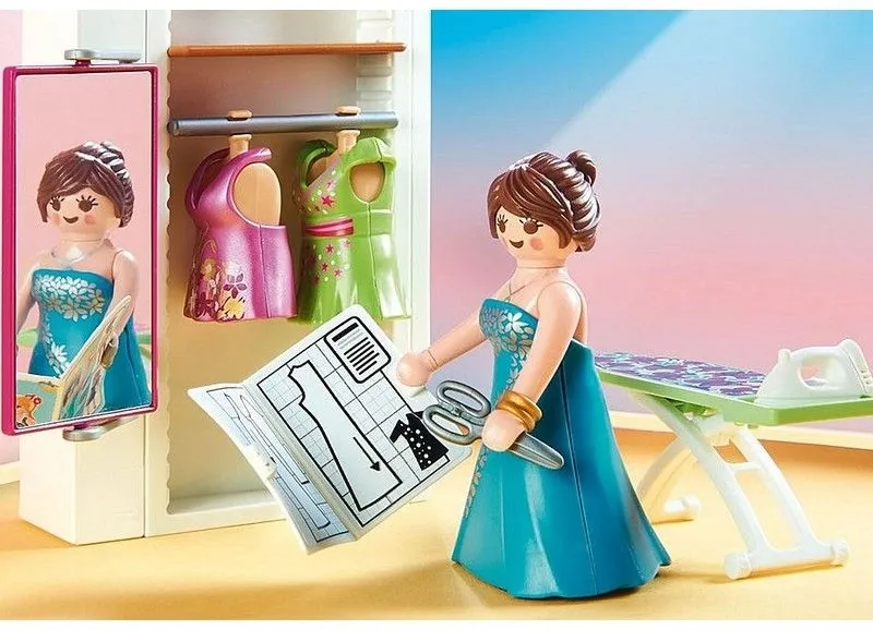 חדר שינה עם פינת תפירה Playmobil 70208
