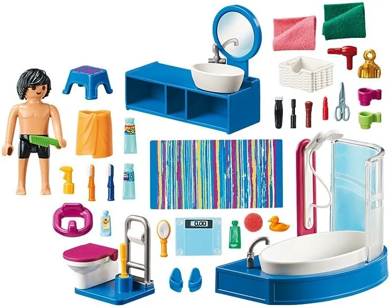 חדר אמבטיה Playmobil 70211