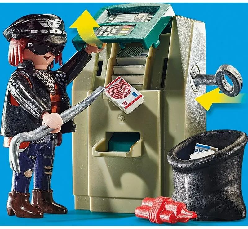 מרדף אחר שודד בנק Playmobil 70572