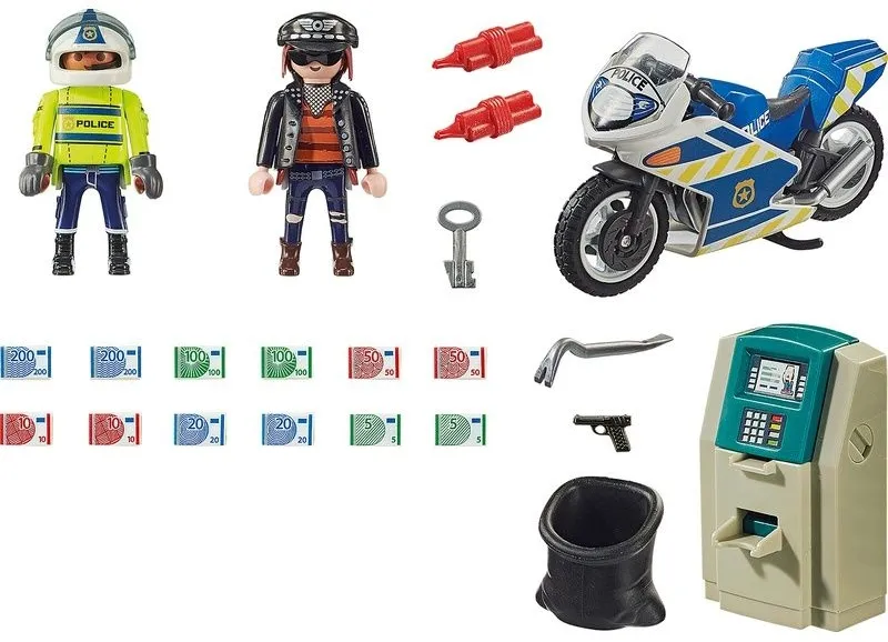 מרדף אחר שודד בנק Playmobil 70572