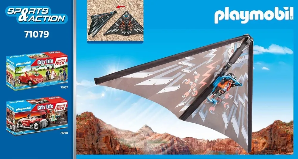 חבילת התחלה לגלשן תלוי Playmobil 71079