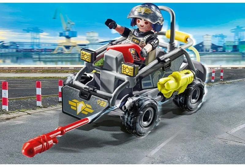 יחידה טקטית – טרקטורון רב-שטח Playmobil 71147