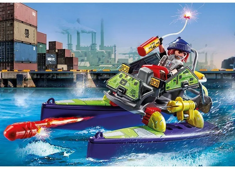 יחידה טקטית – טרקטורון רב-שטח Playmobil 71147