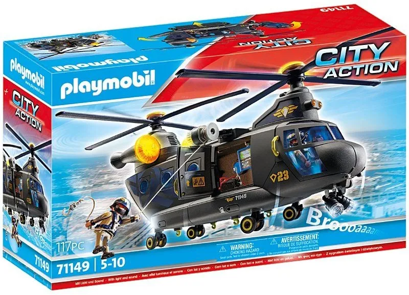 יחידה טקטית – מטוס חילוץ Playmobil 71149
