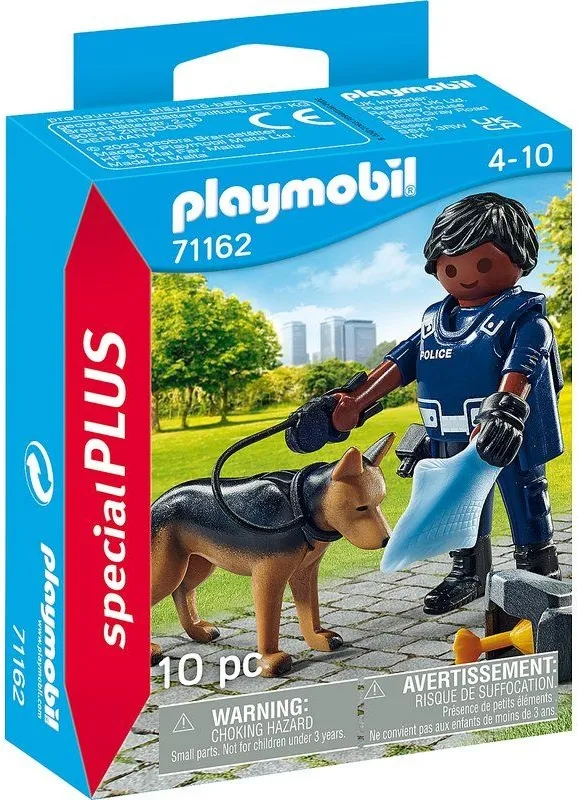שוטר עם כלב Playmobil 71162