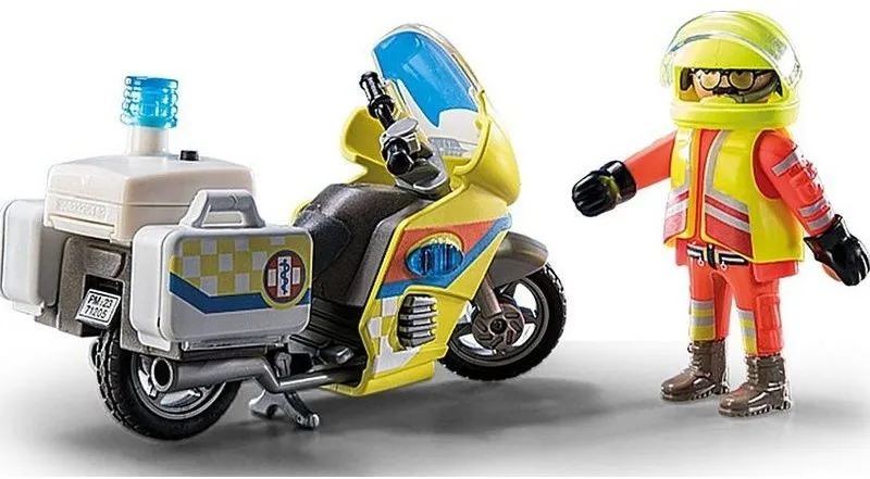 אופנוע חילוץ עם אורות Playmobil 71205