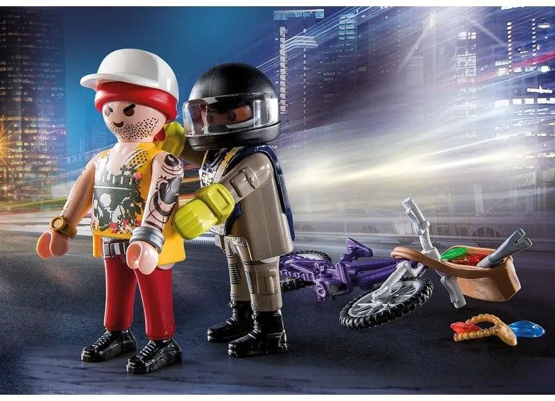 חבילת כוחות מיוחדים וגנבים Playmobil 71255
