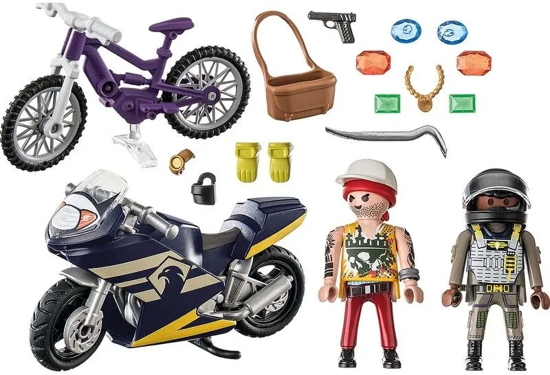 חבילת כוחות מיוחדים וגנבים Playmobil 71255